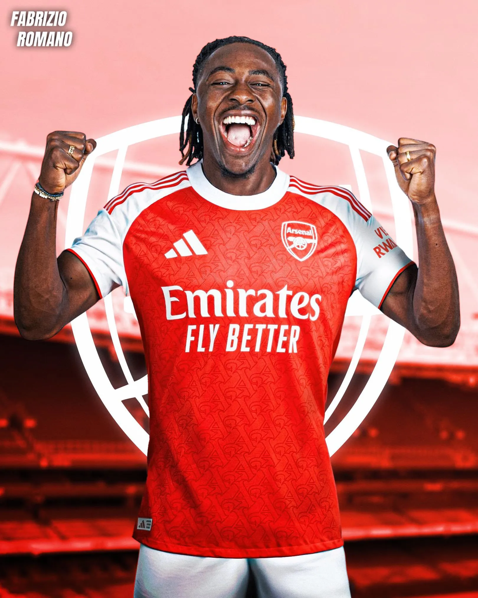 罗马诺：埃泽转会阿森纳俱乐部间手续已完成，正在接受体检